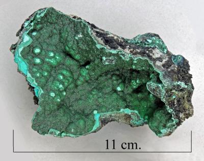 Malachite. Shaba province, Congo. Bill Bagley Rocks and Minerals